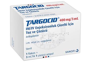 TARGOCID 400 MG 1 FLAKON